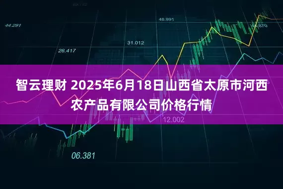 智云理财 2025年6月18日山西省太原市河西农产品有限公司价格行情