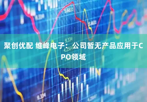 聚创优配 维峰电子：公司暂无产品应用于CPO领域