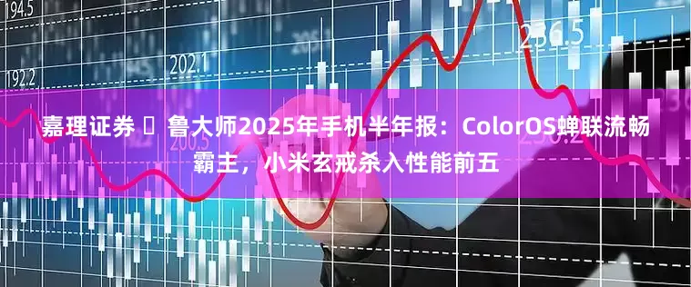 嘉理证券 ​鲁大师2025年手机半年报：ColorOS蝉联流畅霸主，小米玄戒杀入性能前五