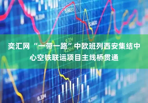 奕汇网 “一带一路”中欧班列西安集结中心空铁联运项目主线桥贯通