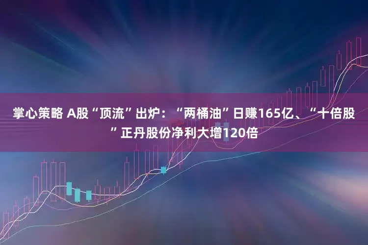 掌心策略 A股“顶流”出炉：“两桶油”日赚165亿、“十倍股”正丹股份净利大增120倍